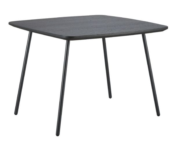 Salontafel Nigala Vierkant Zwart